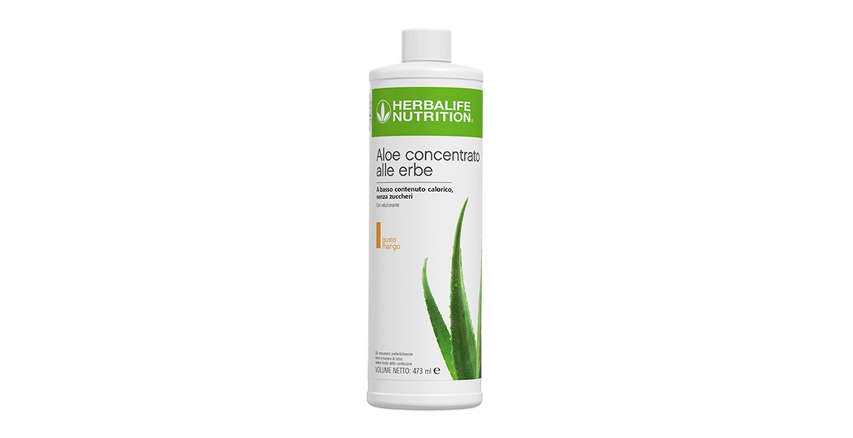 Aloe Concentrato alle Erbe 473 ml - gusto Mango