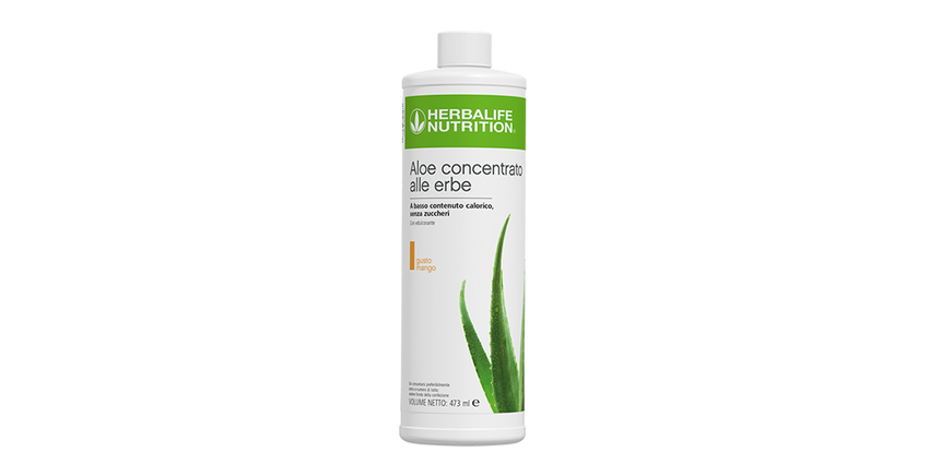 Aloe Concentrato alle Erbe 473 ml - gusto Mango