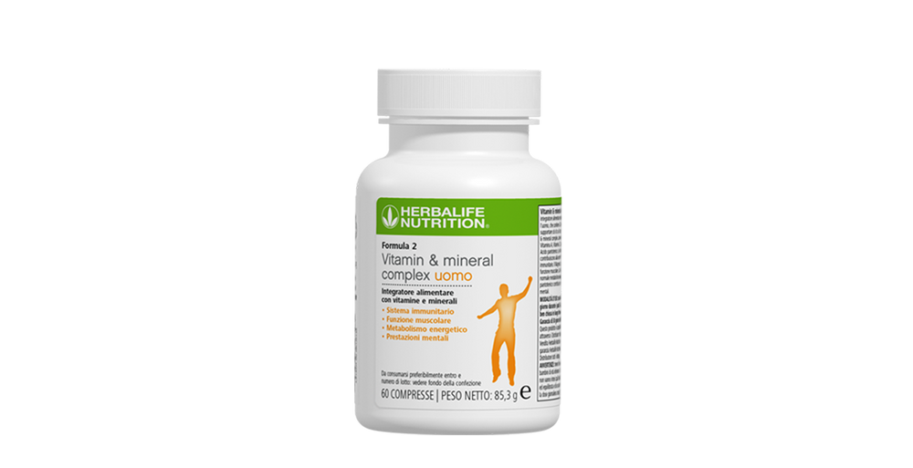 Formula 2 Vitamin & Mineral Complex Uomo