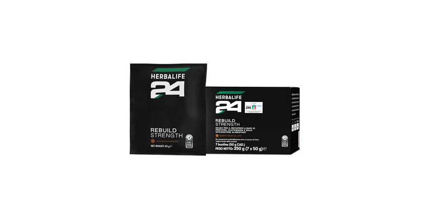 H24 Rebuild Strength - gusto Cioccolato - 7 bustine