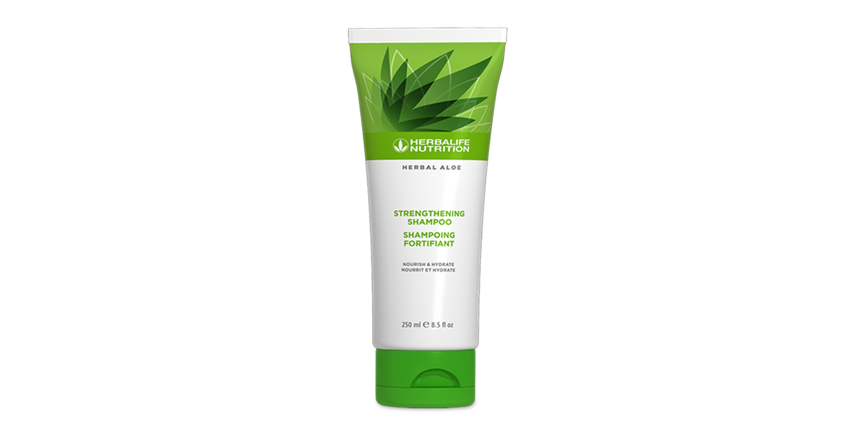 Herbal Aloe Strengthening Shampoo - Shampoo fortificante (250 ml)