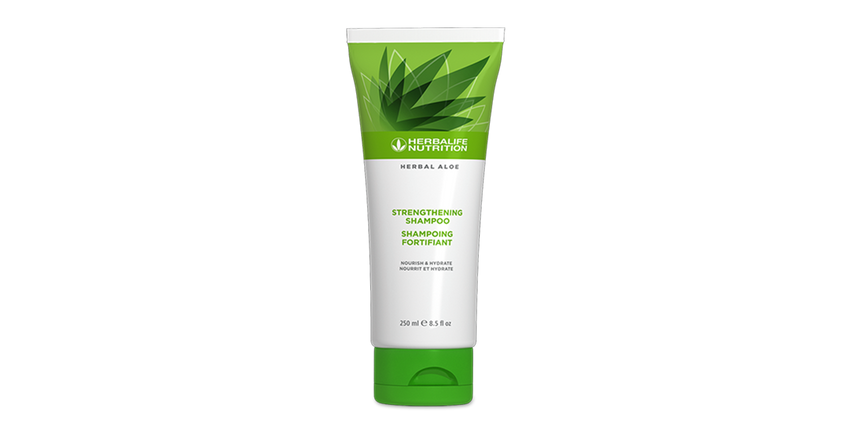 Herbal Aloe Strengthening Shampoo - Shampoo fortificante (250 ml)