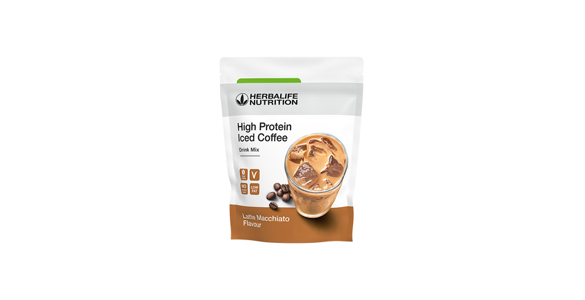 High Protein Iced Coffee - gusto Latte macchiato